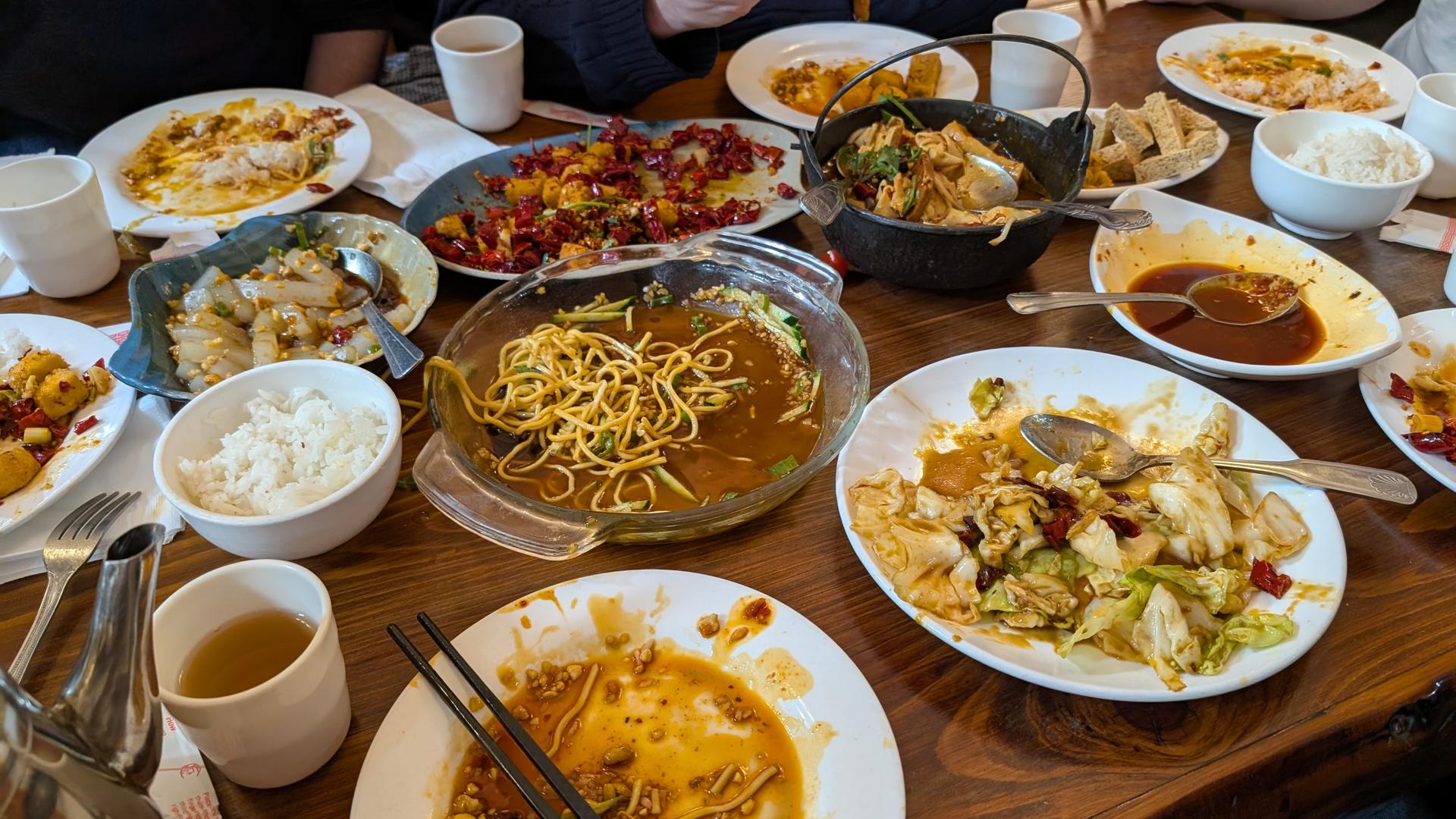Vegan Chinese food at Spices 3 in Downtown Oakland, San Francisco Bay Area